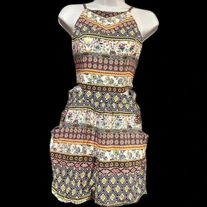 Depri Romper with Adjustable Spaghetti Straps - Size Small